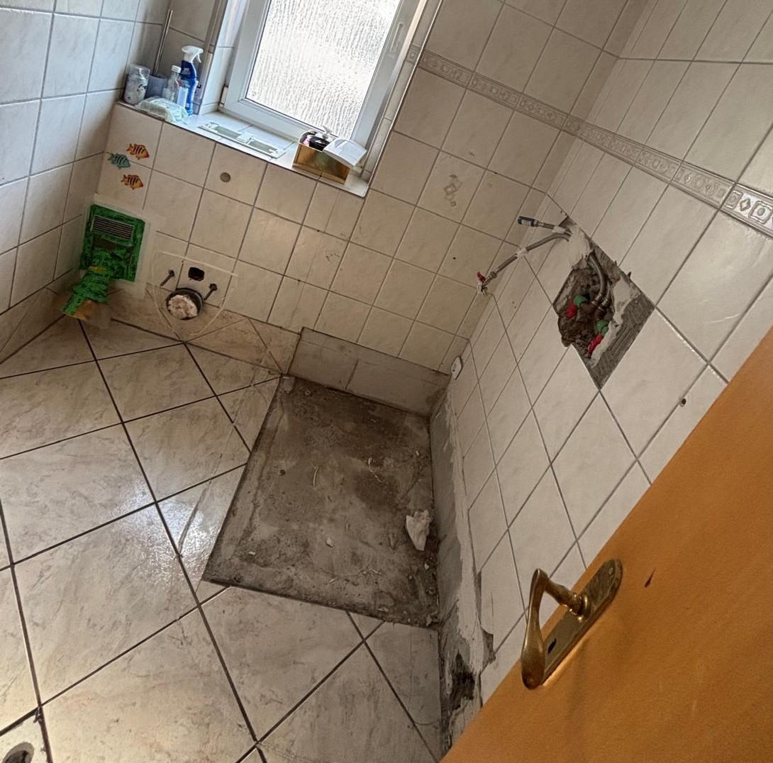 Abgeschlossene Entkernungsarbeiten im Innenbereich