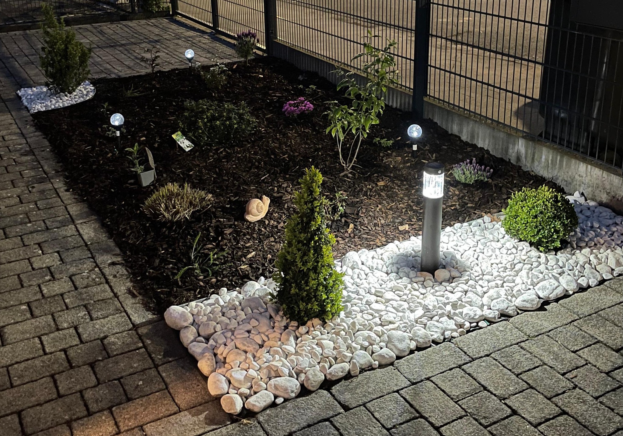 Abgeschlossenes Projekt im Gartenlandschaftsbau